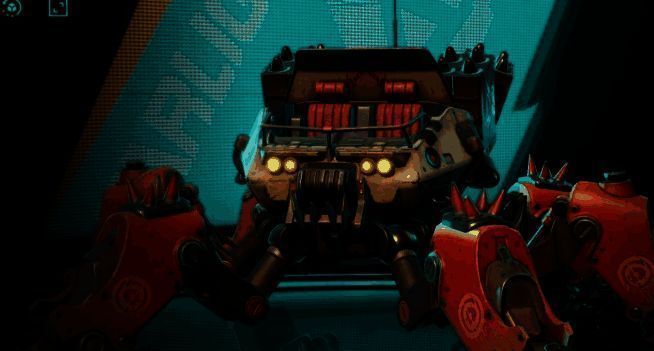 蜘蛛战车在决赛圈边缘待命,准备突入最后安全区,周围敌人紧张对峙