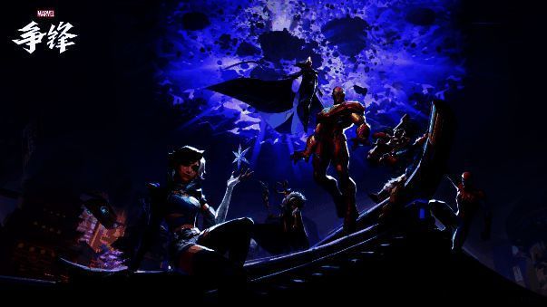 游戏中多位漫威英雄同屏对战,技能特效绚丽,场面火爆