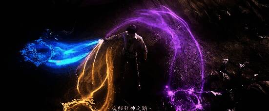 控制流阵容实战画面,冰凤凰释放冻结技能,敌方角色被冰封,团队成员正在集火输出