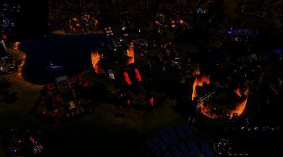 《文明6》风格的机甲单位在地图上行进,展现高科技战争氛围