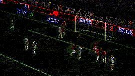 安布罗西尼后插上射门动画,接应传中后一脚劲射破门