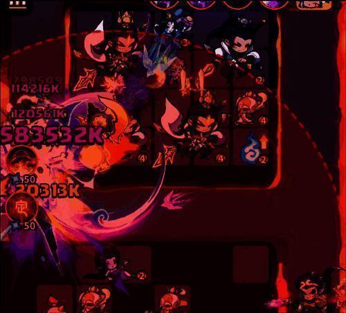 雷系英雄站位对比图,展示正确与错误摆放对输出的影响