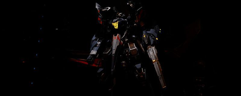 《解限机》中多款机兵机体并列展示,金属质感强烈,外形设计充满未来科技感,背景为城市废墟战场