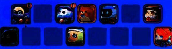 蛋仔派对碰碰棋阵容布阵图，展示5名冈毅牧师站位分布，前中后排协同作战