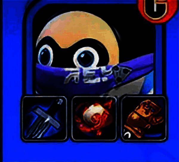 蛋仔派对碰碰棋装备界面，蛋小黑装备骑士断剑、力量拳套与哥特护符