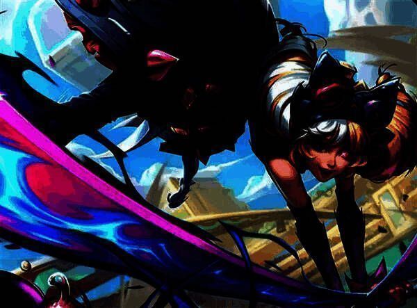 星之守护者羁绊激活特效演示，角色周围浮现星辰轨迹，团队笼罩在蓝色光晕中