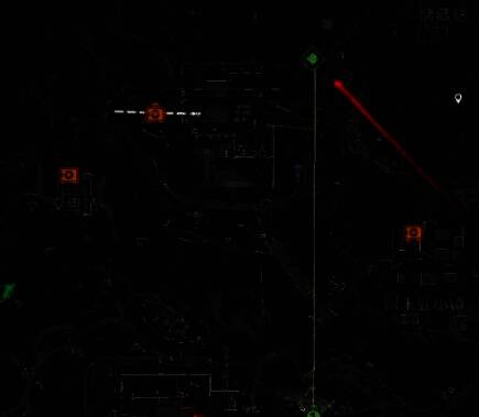 多名玩家围绕空投箱展开激烈交火,枪火特效四起,场面紧张刺激