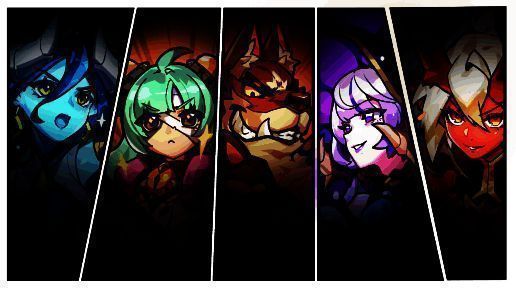 战斗场景:多只魔物组成阵型迎战勇者小队,技能特效华丽,画面充满张力