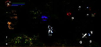 玩家在混沌细缝副本中与精英怪物激烈交战,技能特效华丽,画面充满紧张感