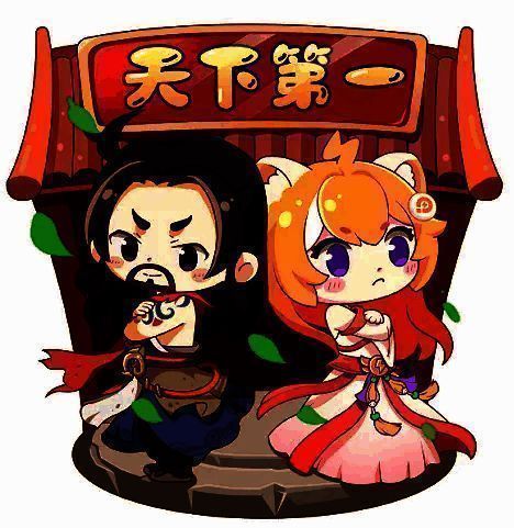 天龙八部手游联动纪念冰箱贴特写，展示各合作品牌LOGO与游戏图标组合设计