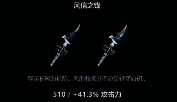 风信之锋武器展示,剑身轻盈带风元素纹路,挥动时泛起蓝色光芒