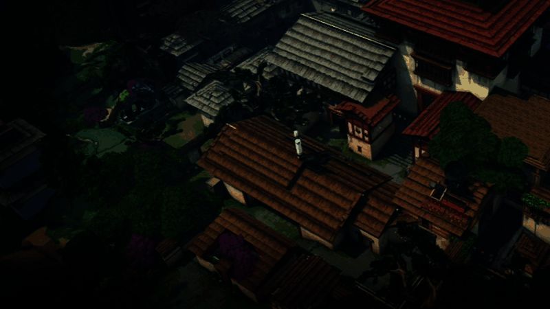 亚海悬城包点区域实景,显示可关闭的金属门及两侧埋伏点位