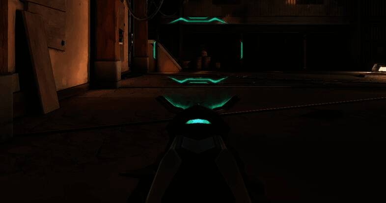 獠犬伤害测试界面截图,显示不同部位命中后的具体伤害数值