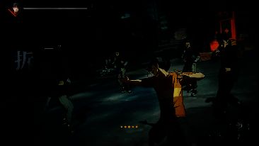 游戏多平台界面展示图,左侧为手机端操作界面,右侧为PC端高清画质场景,角色正在施展连招技能对抗敌人