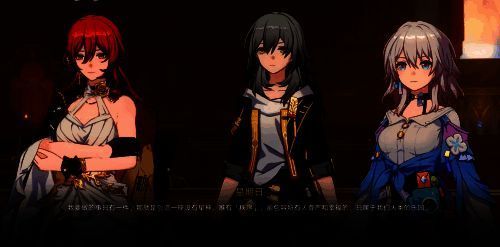 星期日身着礼服站立于梦境舞台中央,背景光影交错,象征其理想与现实的冲突