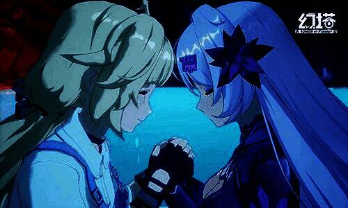 ‘裂空’角色立绘,身穿科技感战衣,眼神坚定地望向前方