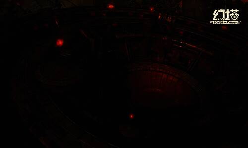 格索托斯智能城内部场景,充满未来科技感的金属走廊与悬浮装置