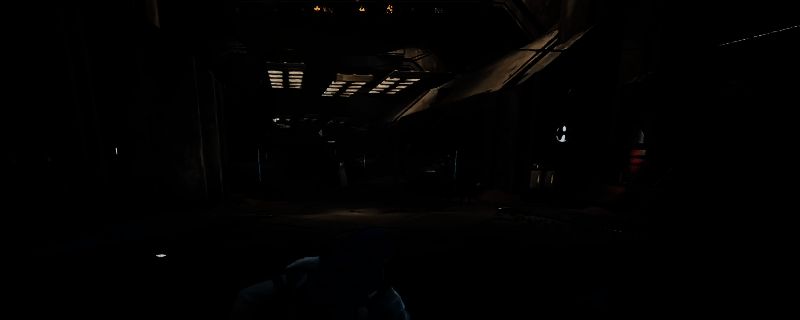 《沙丘:觉醒》中飞行员NPC位于贸易站内,背景为沙漠风格建筑,角色正准备进行对话选择前往哈克村