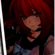 浮波柚叶在战斗场景中的技能演示画面,能量光环扩散,队友角色正释放异常技能,界面显示攻击力增益数值