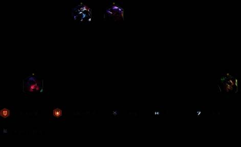 6级D牌阶段阵容示意图，展示街头恶魔与战略分析师过渡形态