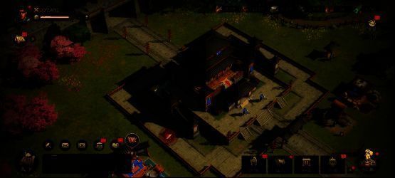 玩家在《偃武》中自由布置主城建筑,展现个性化布局