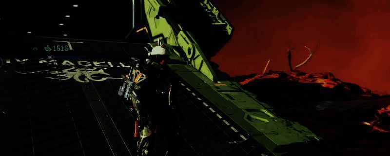 《死亡搁浅2》游戏中主角手持消音狙击枪潜伏在高地,瞄准远处敌方据点的战术画面