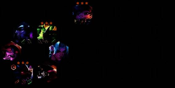 游戏内海克斯选择界面截图,高亮显示幻境龙相关及经济类强化选项