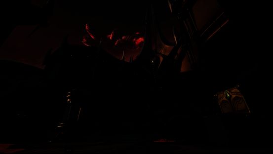 《漫威争锋》新地图克林塔:共生地表全景图,黑暗星球表面布满裂痕与生物组织,氛围诡异而震撼