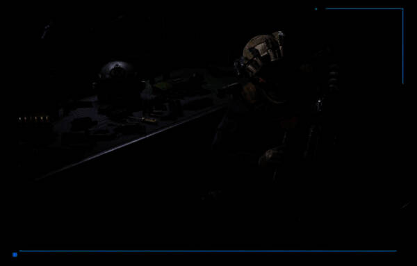 PSG-1步枪特写，枪身带有联动挑战任务标识