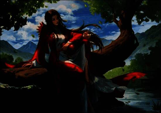 原创祈福武将庞凤衣立绘展示,身着古典长裙,手持羽扇,气质温婉而睿智