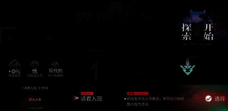 分队选择界面截图,展示多个不同风格的代理人小队及其专属增益说明