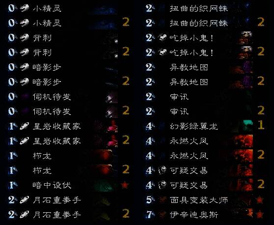 战斗场面截图:盗贼玩家场上站有三只潜行3/3随从,噗嗤噗嗤奥已登场,对手法师血量岌岌可危