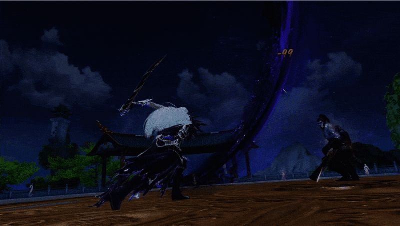 张凯枫腾空跃起,剑光划破长空,魔气席卷战场