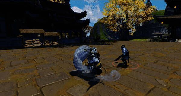 玄素笔走龙蛇,墨迹化为八卦阵,墨魉破阵而出