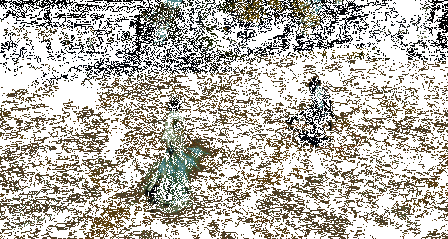 甘草轻挥法扇,光芒洒落,倒地队友缓缓起身