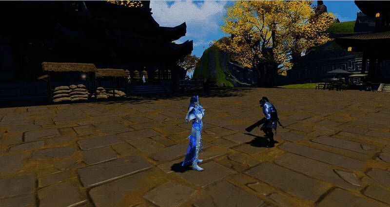 天演者立于星空之下,双手托举星图,流星划破夜空