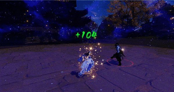 星海扩散,光芒万丈,敌人被卷入星流之中