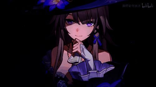 翁法罗斯城市废墟全景，残破神像与星空交映，氛围苍凉而壮美