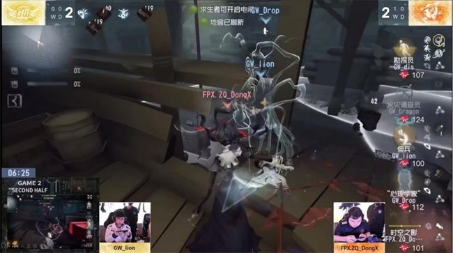 时空之影利用陶片传送在佣兵倒地瞬间精准叠满侵蚀度，完成压制起身动作